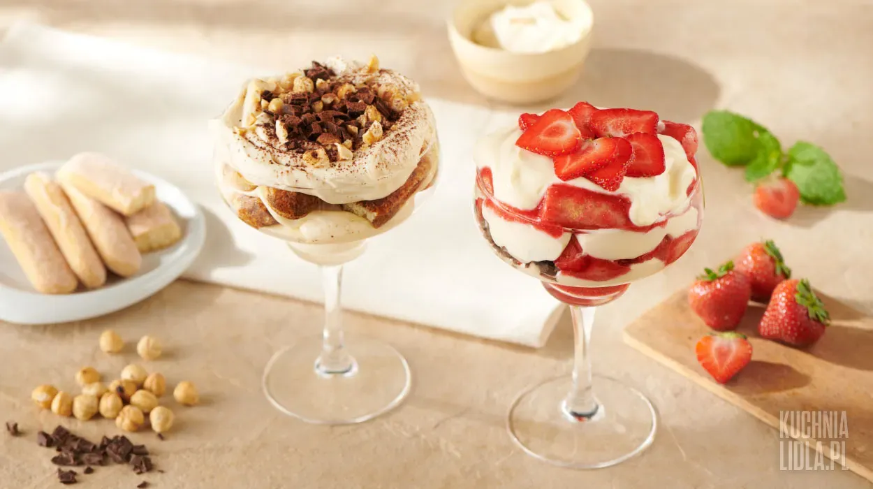 WŁOSKIE TIRAMISU NA DWA SPOSOBY 
